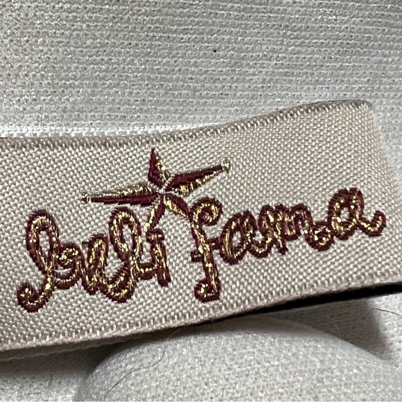 Crystallized LULI FAMA Aqua Pink String Lifting Lined triangle Bikini Top M - Picture 4 of 11